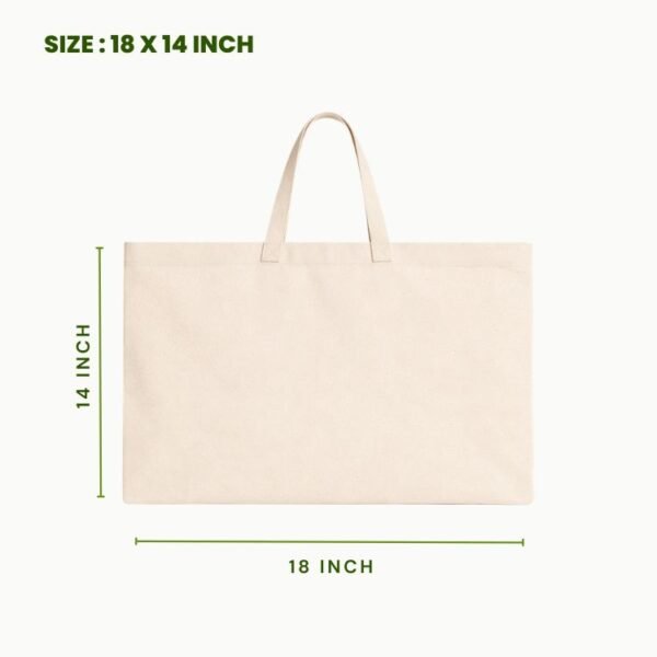 blank canvas tote bag 18x14 inch large canvas tote bag reusable eco canvas bag bulk manufacturer.