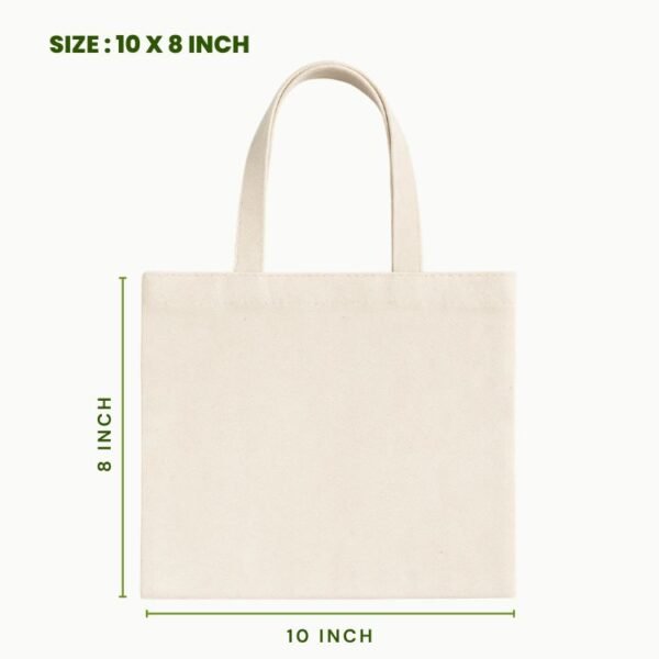 cotton tote bag 10x8 inch plain cotton tote bag reusable shopping cotton tote bag manufacturer Carrystitch.