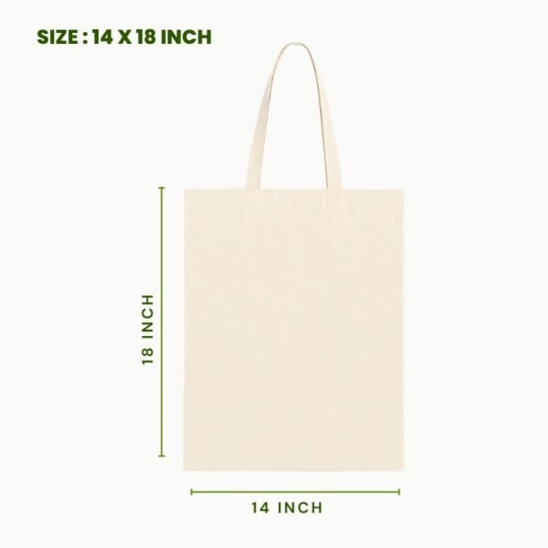 cotton tote bag 14x18 inch plain cotton tote bag reusable shopping cotton tote bag manufacturer Carrystitch.