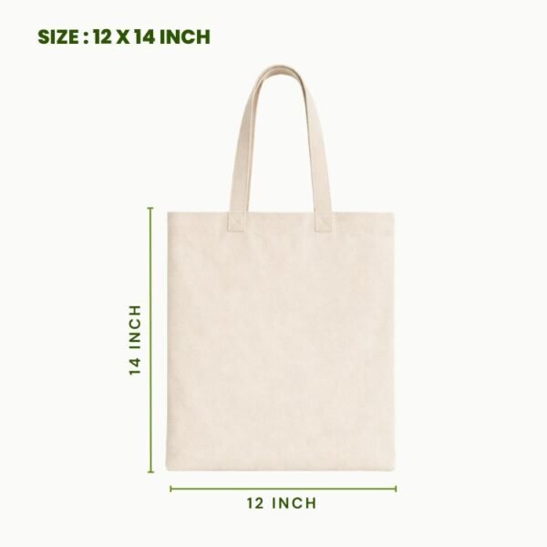 plain canvas tote bag 12x14 inch reusable canvas shopping bag eco friendly canvas carry bag wholesale supplier.