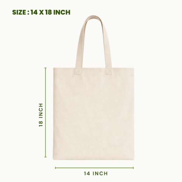 plain canvas tote bag 14x18 inch large canvas shopping bag reusable eco friendly canvas carry bag wholesale supplier.