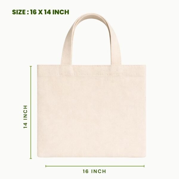 plain canvas tote bag 16x14 inch large canvas shopping bag reusable eco friendly canvas carry bag wholesale supplier.