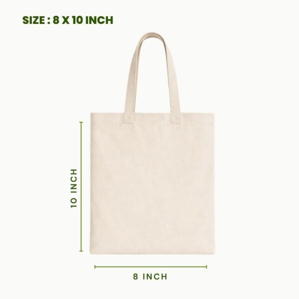 plain canvas tote bag 8x10 inch reusable canvas shopping bag eco friendly canvas carry bag wholesale supplier.