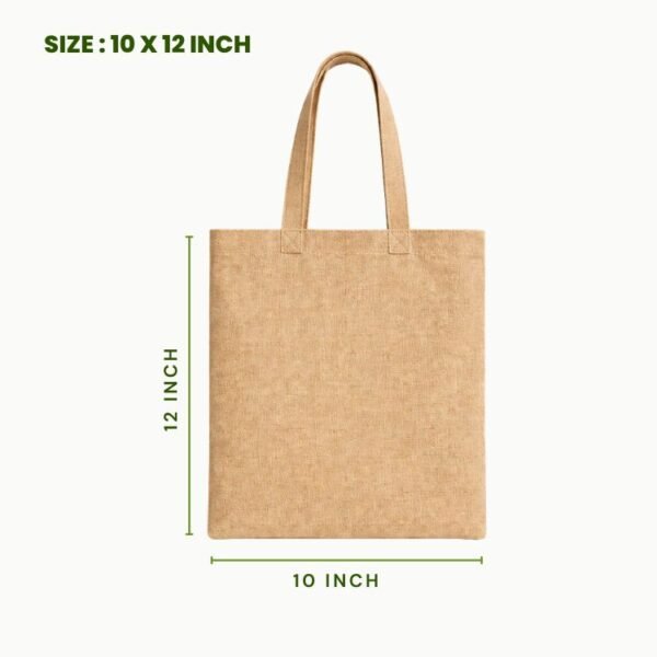 plain jute tote bag 10x12 inch blank jute bag natural jute shopping bag for daily use and customization.
