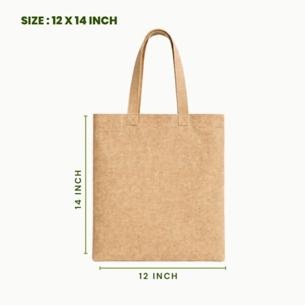 plain jute tote bag 12x14 inch blank jute bag natural jute shopping bag for daily use and customization.